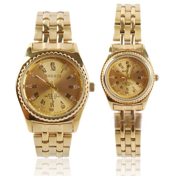 Relógio Delicate Opções Dourado e Prata Feminino e Masculino