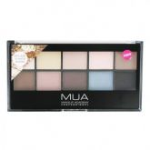 Paleta de Sombras Profissional Matte MUA 10 cores
