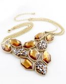 Colar Leopard Dourado
