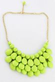Colar Charming Verde Neon