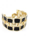 Bracelete Black Splice Geométrico