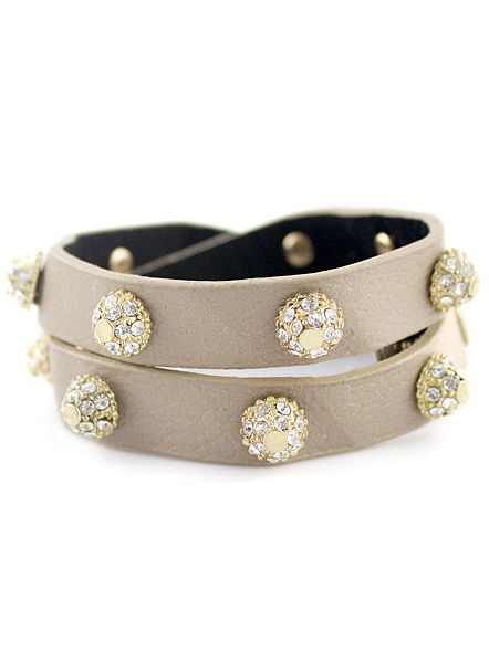 Bracelete Marrom Diamond