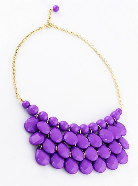 Colar Charming Roxo