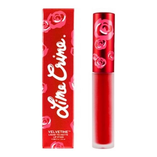 Batom Velvetines Liquid Lipstick Lime Crime