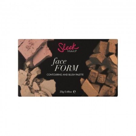 Paleta de Contorno, Iluminador e Blush Sleek Makeup