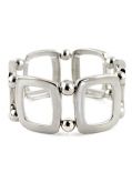 Bracelete Silver Bead Prateado