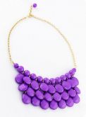 Colar Charming Roxo