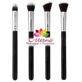 Kit de Pincéis Silver - Olhos 4 peças