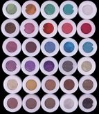 Kit com 30 Pigmentos Sombras Minerais Cores Sortidas