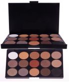 Paleta de Sombras Warm 15 cores