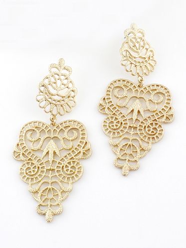 Brincos Fashion Dourado