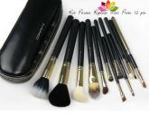 Kit de Pincéis Réplica Mac Preto 12 peças