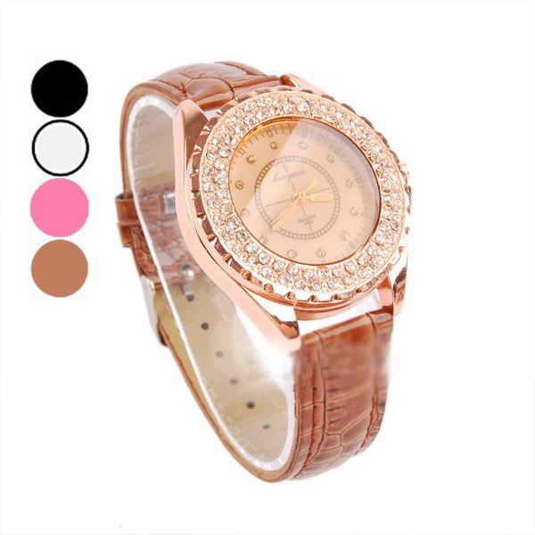 Relógio Feminino Fashion Analógico Quartz 4 cores