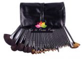 Kit de Pincéis Pretos 32 peças