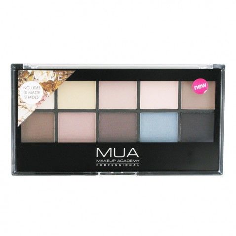 Paleta de Sombras Profissional Matte MUA 10 cores