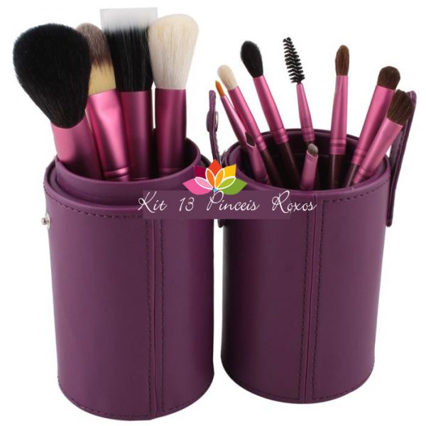 Kit de Pincéis Roxo Réplica Sigma 13 peças
