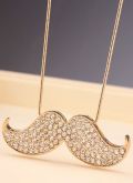 Colar Mustache Dourado
