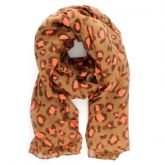 Lenço Animal Print Neon