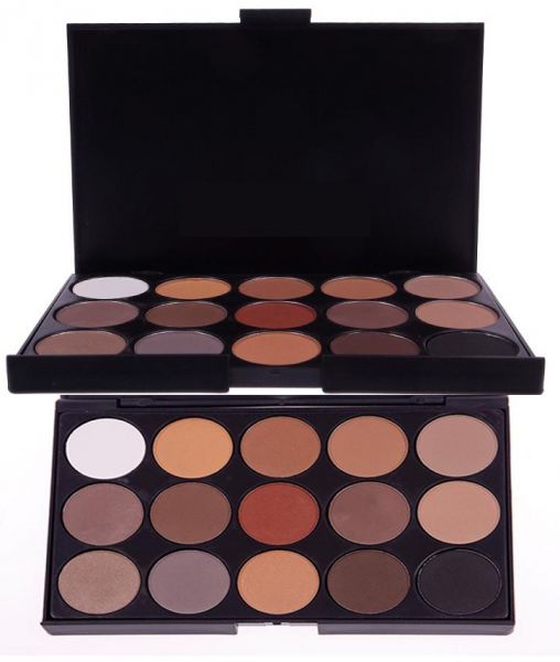Paleta de Sombras Warm 15 cores