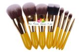 Kit de Pincéis Kabuki Lemon 8 peças